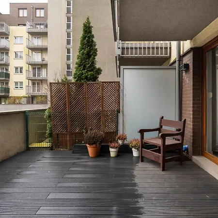 Modern With Terrace And Free Garage By Renters * Wroclaw